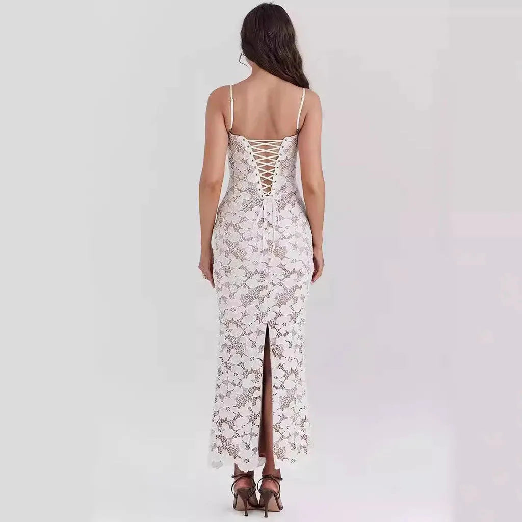 Vestido Midi Sophia – Todo en Encaje