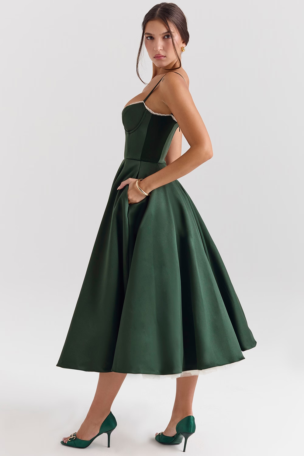 Vestido Midi Cloe – Moldea la Cintura | Doble Capa 2.0