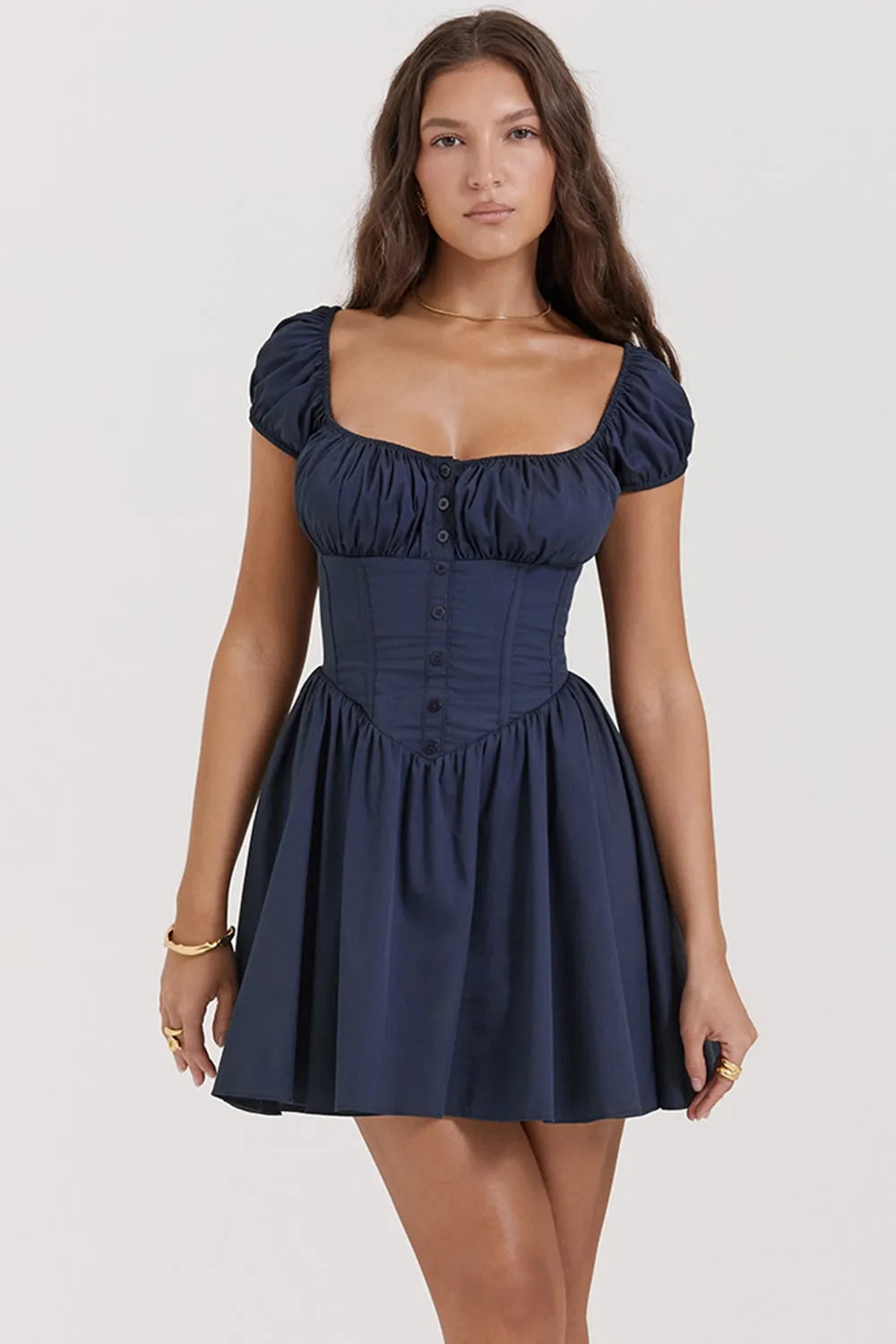 Vestido Corto Bustier Modern – Gabriela Freire