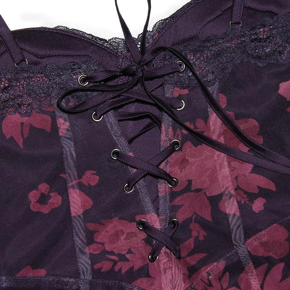Vestido Largo Floral – Modelo Primrose Elegance