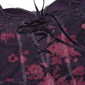 Vestido Largo Floral – Modelo Primrose Elegance