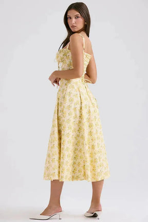 Vestido Midi Charlotte - Moldeador de Cintura 2.0