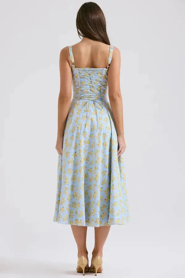 Vestido Midi Charlotte - Moldeador de Cintura 2.0