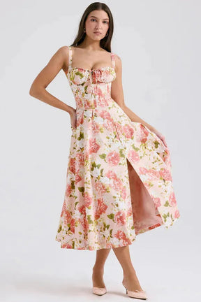 Vestido Midi Charlotte - Moldeador de Cintura 2.0