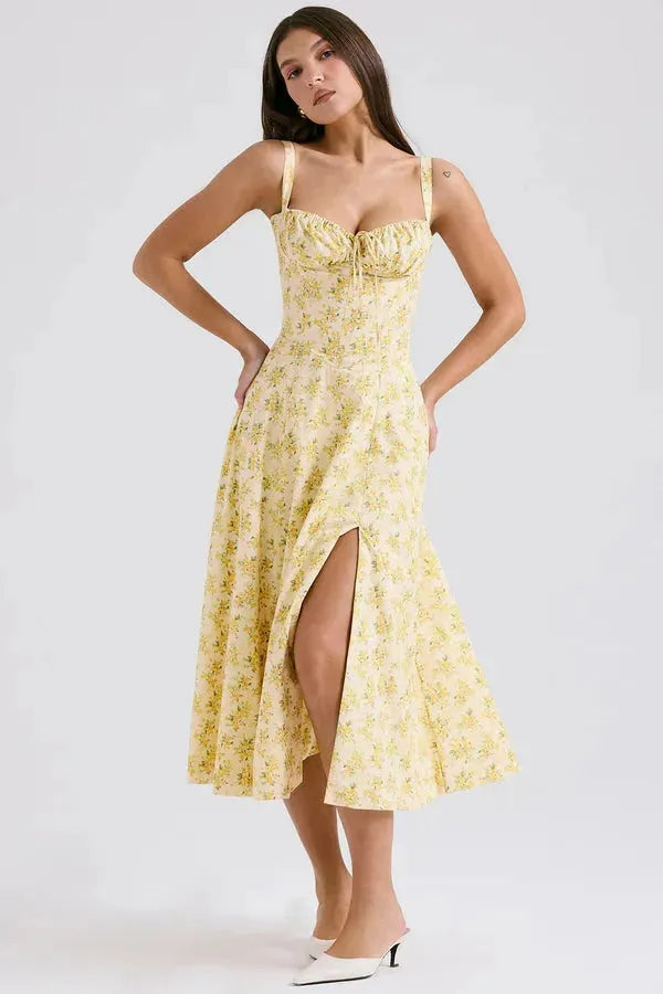Vestido Midi Charlotte - Moldeador de Cintura 2.0