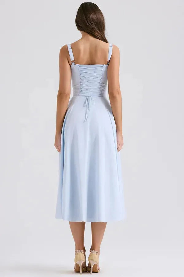 Vestido Midi Charlotte - Moldeador de Cintura 2.0