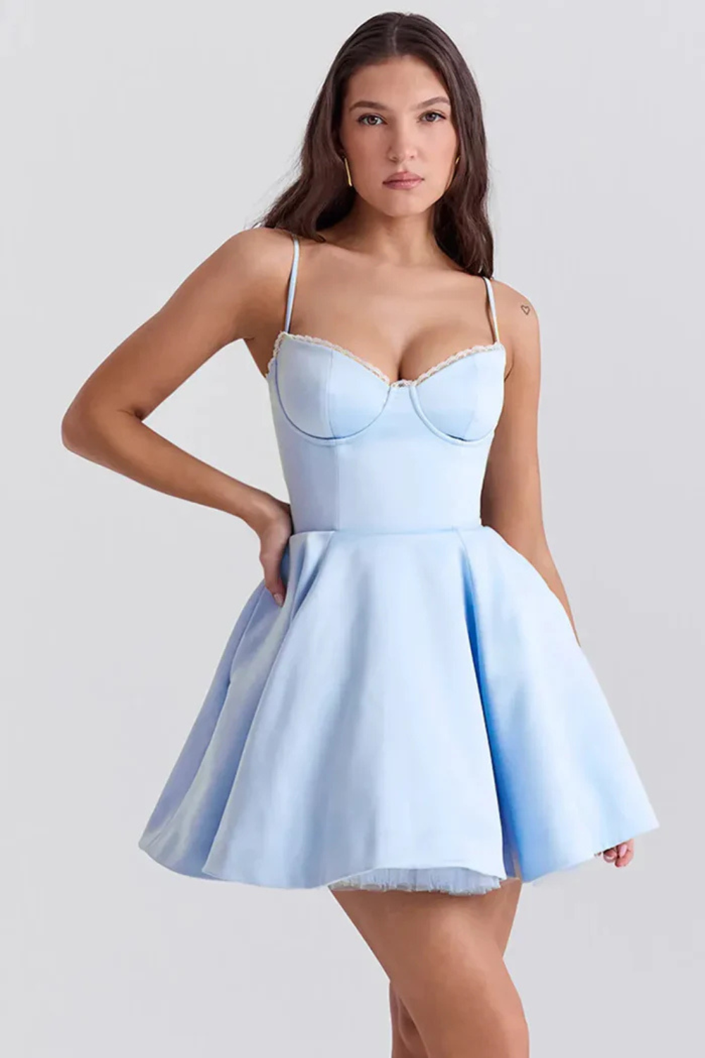 Vestido Corto Cloe Moldeador – Con Forro Interno