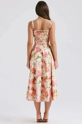 Vestido Midi Charlotte - Moldeador de Cintura 2.0