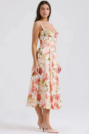 Vestido Midi Charlotte - Moldeador de Cintura 2.0