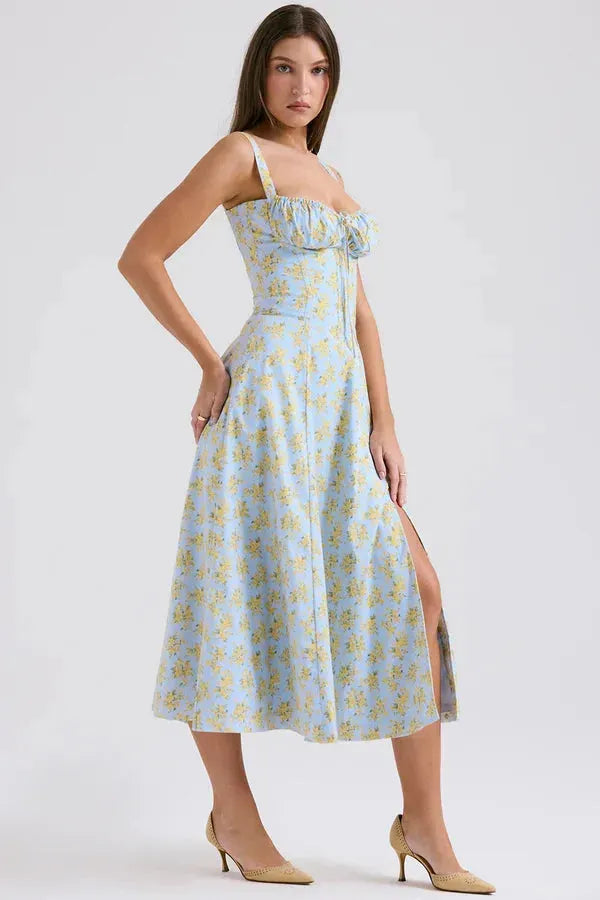 Vestido Midi Charlotte - Moldeador de Cintura 2.0
