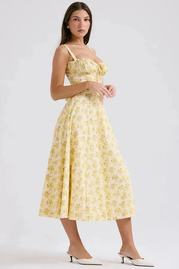Vestido Midi Charlotte - Moldeador de Cintura 2.0