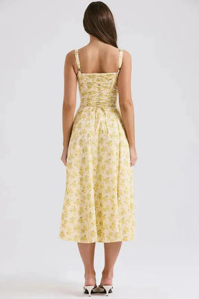 Vestido Midi Charlotte - Moldeador de Cintura 2.0