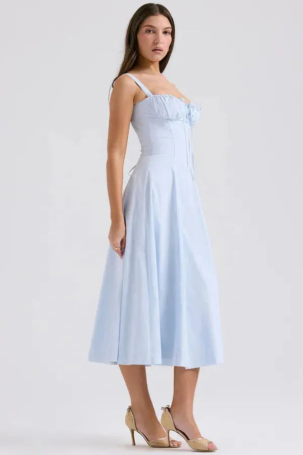 Vestido Midi Charlotte - Moldeador de Cintura 2.0