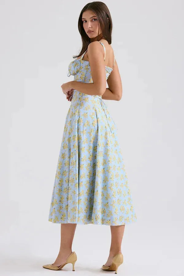 Vestido Midi Charlotte - Moldeador de Cintura 2.0