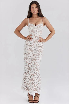 Vestido Midi Sophia – Todo en Encaje