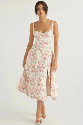 Vestido Charlotte Midi – Moldeador de Cintura